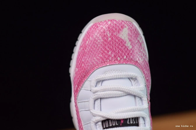 Rep WMNS AH7860-106 Pink Jordan Air Snakeskin 11 Low 0803
